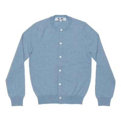 Comme Des Garçons Play (wmns) Comme Des Garcons Play V-neck Pullover Sleeve Heart 'blue'