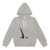 Comme Des Garçons Play (wmns) Comme Des Garcons Play X Nike Crossover Play Together Series Love Logo Hoodie 'grey'