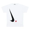 Comme Des Garçons Play (wmns) Comme Des Garcons Play X Nike Play Together Series T-shirt 'white'
