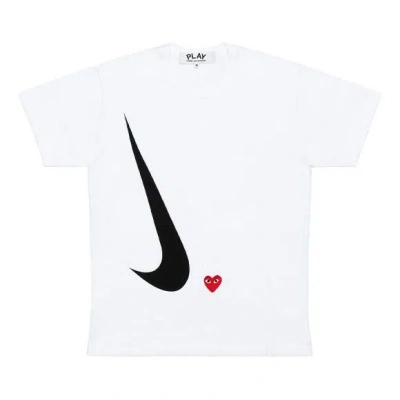 Comme Des Garçons Play (wmns) Comme Des Garcons Play X Nike Play Together Series T-shirt 'white'