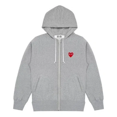 Comme Des Garçons Play (wmns) Comme Des Garcons Play Zip Hooded Jacket 'grey'