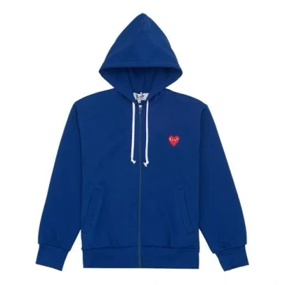 Comme Des Garçons Play (wmns) Comme Des Garcons Play Zip Hooded Jacket 'royal Blue'
