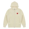 Comme Des Garçons Play (wmns) Comme Des Garcons Play Zip Hooded Jacket 'yellow'