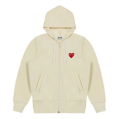 Comme Des Garçons Play (wmns) Comme Des Garcons Play Zip Hooded Jacket 'yellow'
