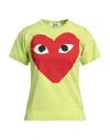 Comme Des Garçons Play T-shirts In Green