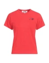 Comme Des Garçons Play Woman T-shirt Red Size S Cotton
