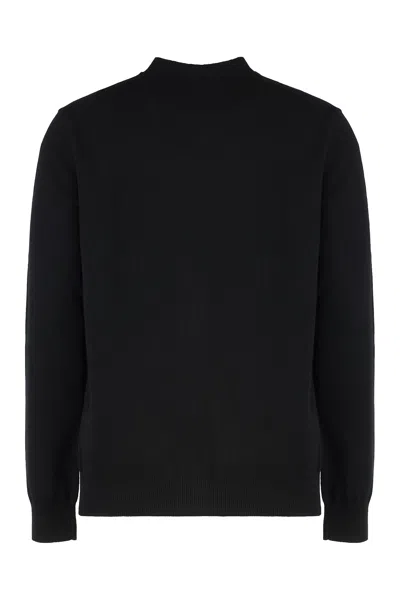 COMME DES GARÇONS PLAY WOOL CARDIGAN