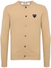 COMME DES GARÇONS PLAY WOOL CARDIGAN