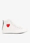 Comme Des Garçons Play Commes Des Garcons X Converse Sneakers In White