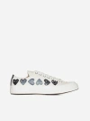 Comme Des Garçons Play Sneakers In White