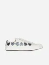 Comme Des Garçons Play Beige Converse Edition Chuck 70 Multi Heart Sneakers In Neutral