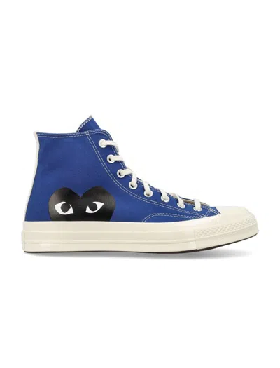 Comme Des Garçons Play X Converse Chuck 70 Cgd Hi In Blue
