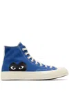 Comme Des Garçons Play Comme Des Garcons Play X Converse Sneakers High-top Casual Sneakers In Blau