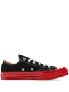 Comme Des Garçons Play X Converse Chuck 70 Top Sneakers