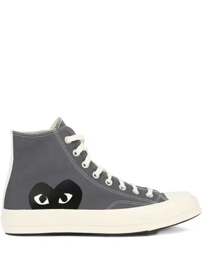 COMME DES GARÇONS PLAY X CONVERSE CHUCK TAYLOR '70 HEART-PRINT SNEAKERS