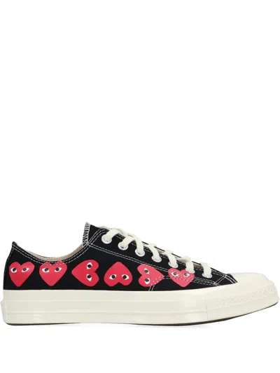 Comme Des Garçons Play Black Converse Edition Chuck 70 Multi Heart Sneakers