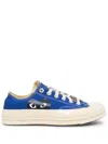 Comme Des Garçons Play X Converse Graphic Sneakers In Blue