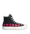 Comme Des Garçons Comme Des Garcons Chuck Taylor High Top Sneakers In Black