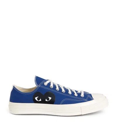 Comme Des Garçons Play X Converse Heart Chuck Taylor All Star '70 Low-top Sneakers In Blue