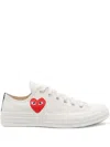 Comme Des Garçons Play X Converse Heart-detail Chuck Taylor Sneakers In White