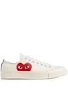 Comme Des Garçons Play X Converse Heart-logo Sneakers In White