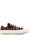 Comme Des Garçons Play Comme Des Garcons Play Unisex Black Sneaker P1 K126 In Black