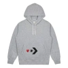 Comme Des Garçons Play Comme Des Garcons Play X Converse Play Together Hoodie 'grey' In Gray