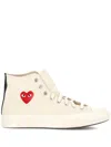 Comme Des Garçons Play Comme Des Garcons Play X Converse Single Heart Chuck 70 Sneakers In Neutral