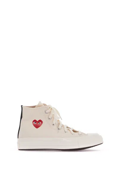 COMME DES GARÇONS PLAY COMME DES GARCONS PLAY X CONVERSE SINGLE HEART CHUCK 70 SNEAKERS