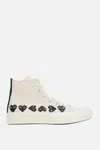Comme Des Garçons Play X Converse Comme Des Garcons Play Converse Sneakers Ivory
