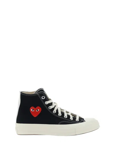 Comme Des Garçons Play Comme Des Garcons Play X Converse Sneakers In Black