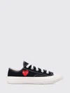 Comme Des Garçons Play X Converse Sneakers  Kids Color Black In Black