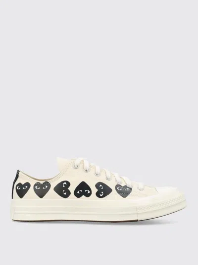 Comme Des Garçons Play X Converse Sneakers  Men Color Beige In Sand