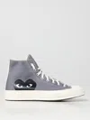 Comme Des Garçons Play X Converse X Converse High-top Trainers In Grey