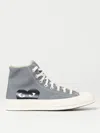 Comme Des Garçons Play X Converse X Converse High-top Trainers In Grey