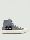 Comme Des Garçons Play X Converse Sneakers  Men Color Grey In Gray