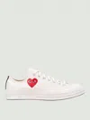 Comme Des Garçons Play X Converse Sneakers  Men Color White In White