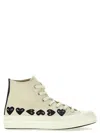 COMME DES GARÇONS PLAY COMME DES GARÇONS  PLAY X CONVERSE SNEAKERS WHITE/BLACK