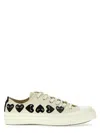 COMME DES GARÇONS PLAY COMME DES GARÇONS  PLAY X CONVERSE SNEAKERS WHITE/BLACK