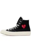 Comme Des Garçons Play X Converse X Converse Chuck Taylor 70 Single Heart Sneakers