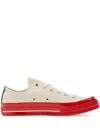 Comme Des Garçons Play X Converse X Converse Sneakers In Neutral