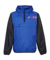 Comme Des Garçons Play X K-way Colour-block Hooded Anorak In Multi