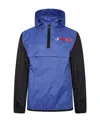 Comme Des Garçons Play X K-way Half-zip Jacket In Blue