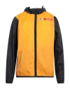 Comme Des Garcons Play X K-way Comme Des Garçons Play X K-way Man Jacket Mandarin Size Xxl Polyamide In Mandarin