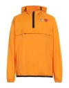 Comme Des Garcons Play X K-way Comme Des Garçons Play X K-way Man Jacket Orange Size Xxl Polyamide In Orange