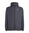 Comme Des Garçons Play X K-way Nylon Water-resistant Jacket In Black