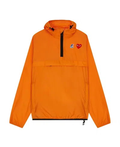 COMME DES GARÇONS PLAY COMME DES GARÇONS PLAY X K-WAY HALF ZIPPED JACKET