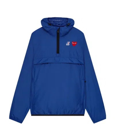 COMME DES GARÇONS PLAY COMME DES GARÇONS PLAY X K-WAY HALF ZIPPED JACKET