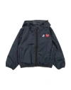 Comme Des Garcons Play X K-way Babies' Comme Des Garçons Play X K-way Toddler Boy Jacket Midnight Blue Size 4 Polyamide