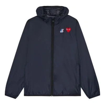 Comme Des Garçons Play Comme Des Garcons Play X K-way Zip Jacket 'navy'